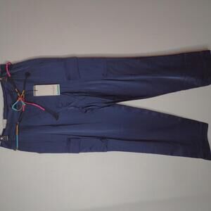 NWT Scotch & Soda Women's Navy/Faye High Rise Relaxed Tapered Leg Pants …